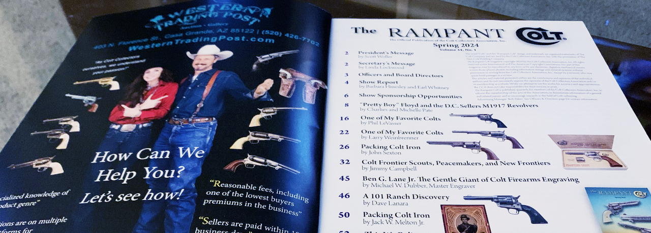 Table of Contents for The Rampant Colt: A Quality Membership Magazine